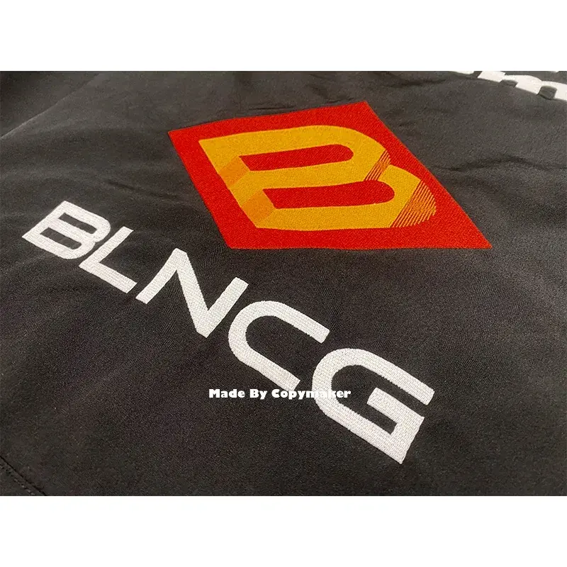 巴黎 BLC 22SS GAMER 刺繡Logo 賽車服 衝鋒衣 外套 夾克