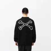 WTAPS 22AW ARMT SWEATER POLY.X3.0 骨頭 圓領 針織衫 毛衣：圖片 2