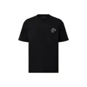 1V 22FW 素色 刺繡小Logo字母別針 短袖 T恤 毛衣短袖 針織短袖：圖片 2