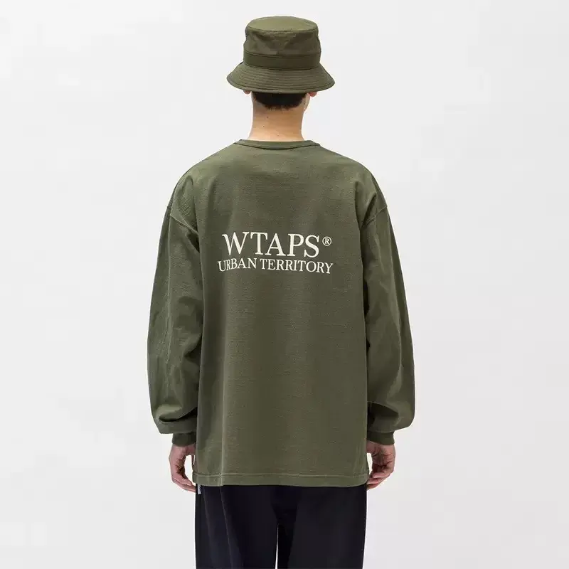 WTAPS 23AW DESIGN 03 LS LEAGUE 刺繡印花 長袖T恤 Cityboy