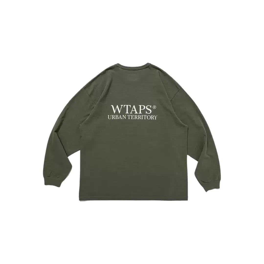 WTAPS 23AW DESIGN 03 LS LEAGUE 刺繡印花 長袖T恤 Cityboy