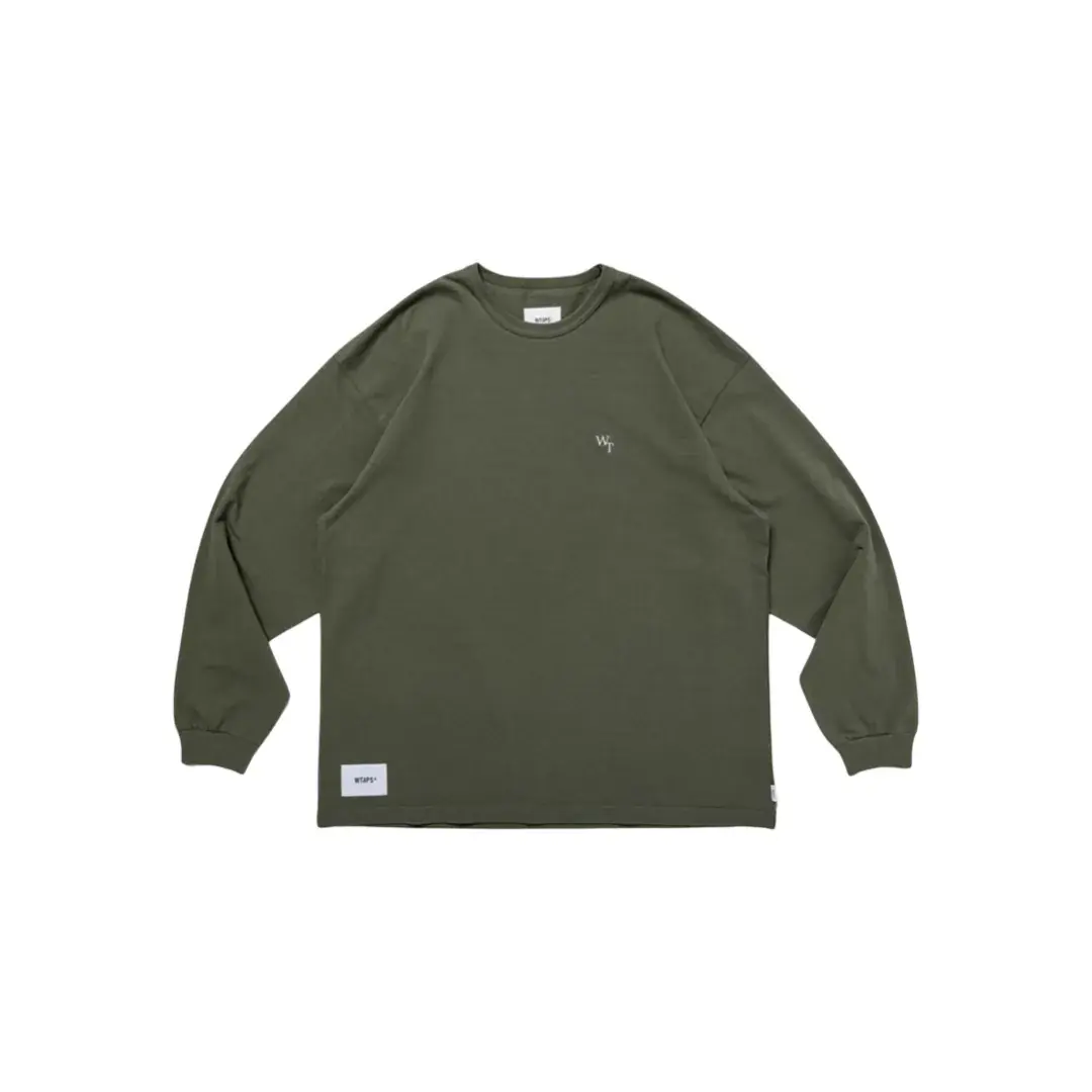 WTAPS 23AW DESIGN 03 LS LEAGUE 刺繡印花 長袖T恤 Cityboy