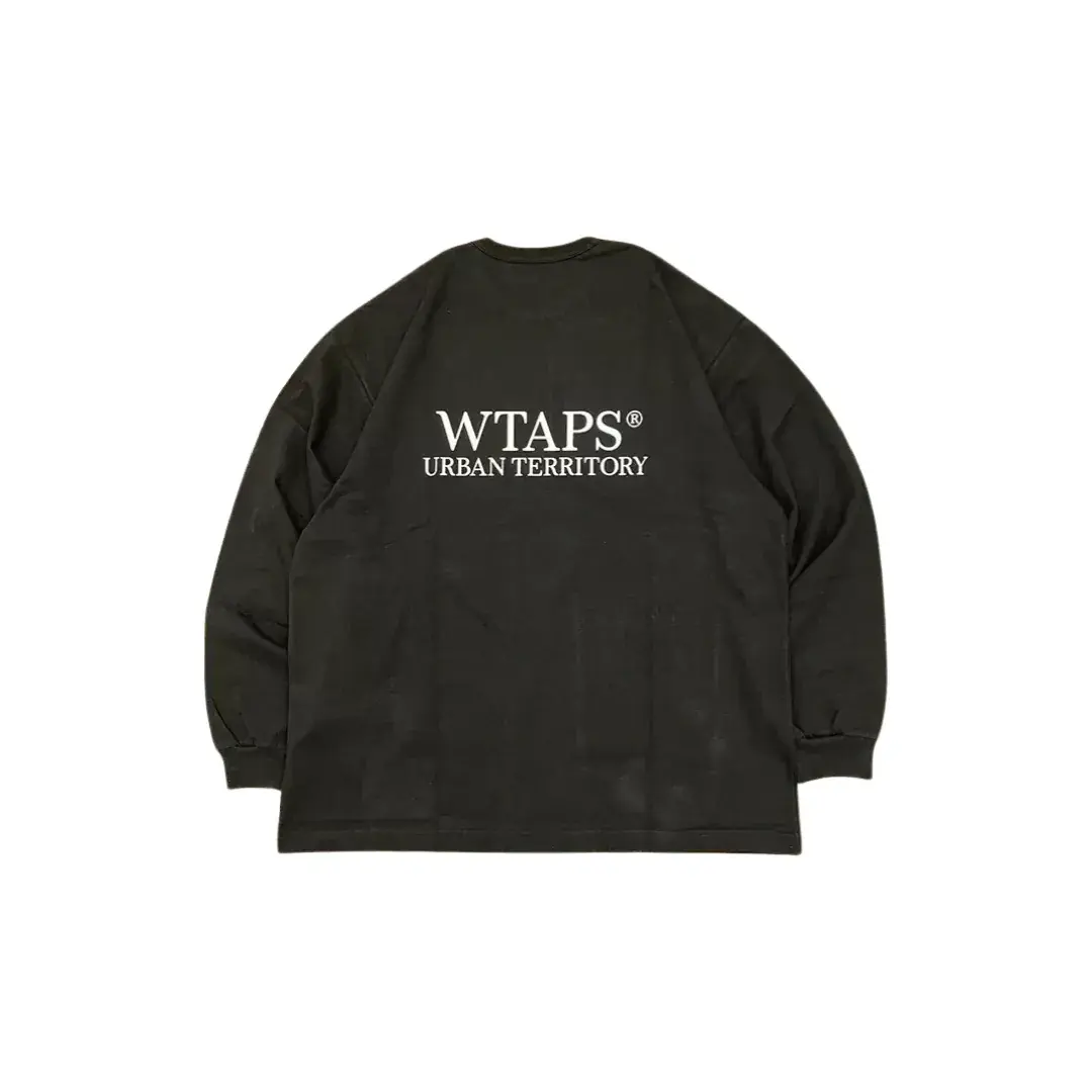 WTAPS 23AW DESIGN 03 LS LEAGUE 刺繡印花 長袖T恤 Cityboy