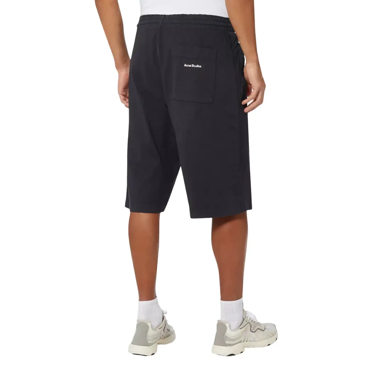 【預售】Acne Studios 24FW 簡約素色小logo 經典款 短褲棉短褲休閒褲