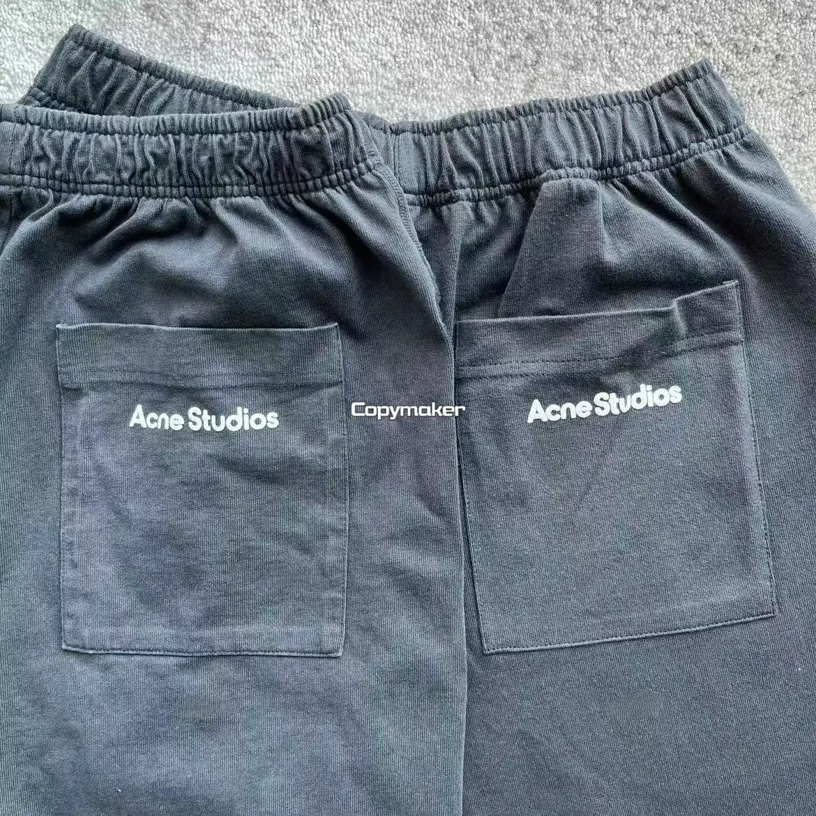 【預售】Acne Studios 24FW 簡約素色小logo 經典款 短褲棉短褲休閒褲
