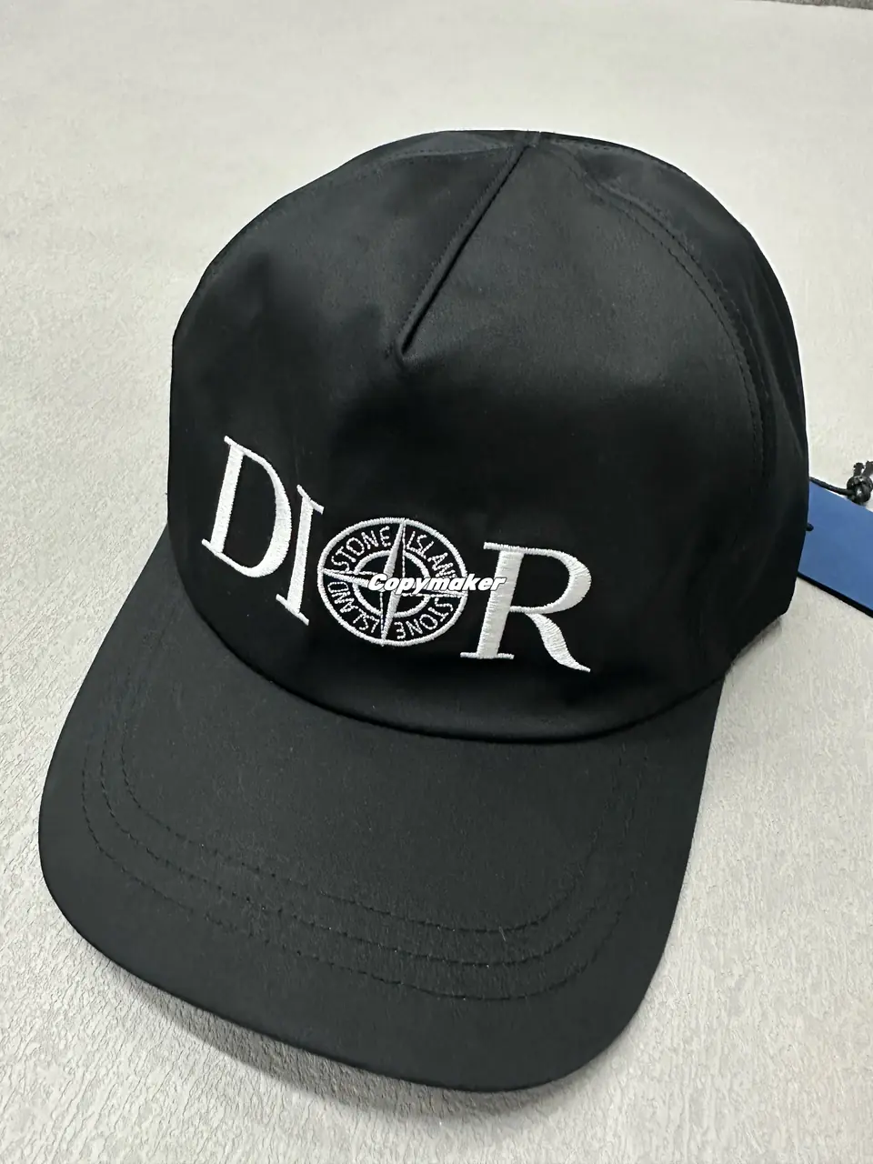 【現貨】【過驗】D1OR x STONE ISLAND 24SS 聯名羅盤刺繡字母 棒球帽老帽鴨舌帽 石頭島