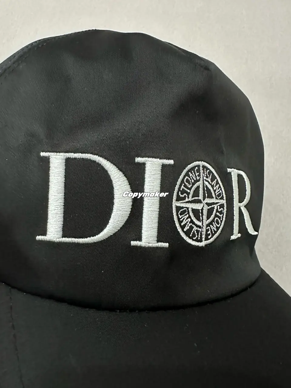 【現貨】【過驗】D1OR x STONE ISLAND 24SS 聯名羅盤刺繡字母 棒球帽老帽鴨舌帽 石頭島