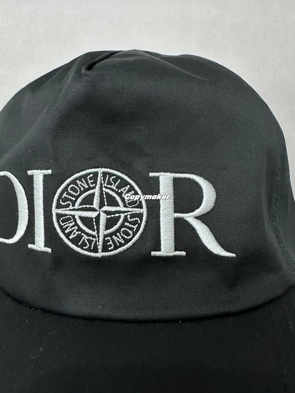 【現貨】【過驗】D1OR x STONE ISLAND 24SS 聯名羅盤刺繡字母 棒球帽老帽鴨舌帽 石頭島