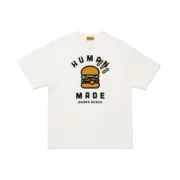 【預售】Human Made x Shake Shack 25ss 聯名 漢堡印花竹節棉 圓筒短袖T恤：圖片 4