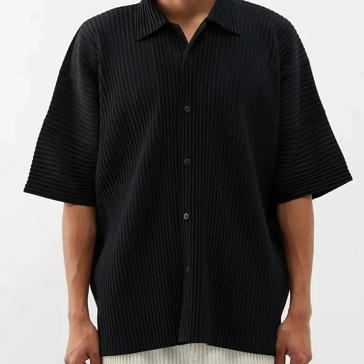 Homme Plisse lssey Mivake 22SS 三宅一生 經典 褶皺 短袖襯衫 JJ122