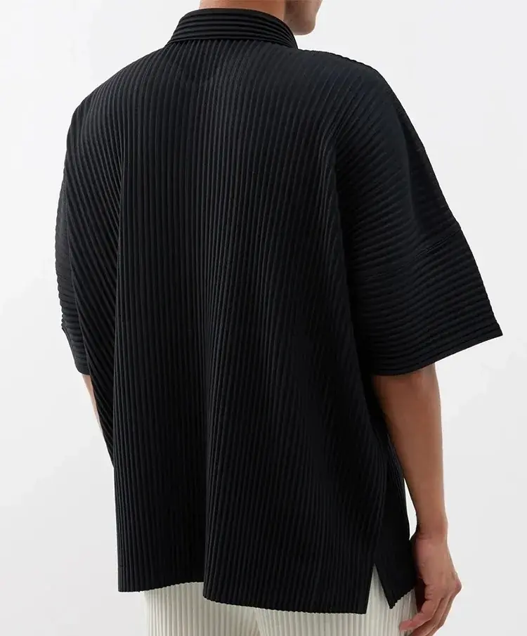 Homme Plisse lssey Mivake 22SS 三宅一生 經典 褶皺 短袖襯衫 JJ122