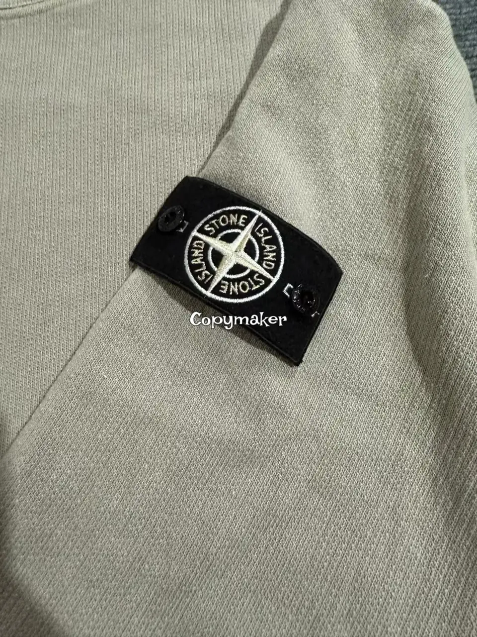 【現貨】STONE ISLAND 24SS CLOSED LOOP 閉環系列 高端支線 白標 石頭島 大學T圓領衛衣