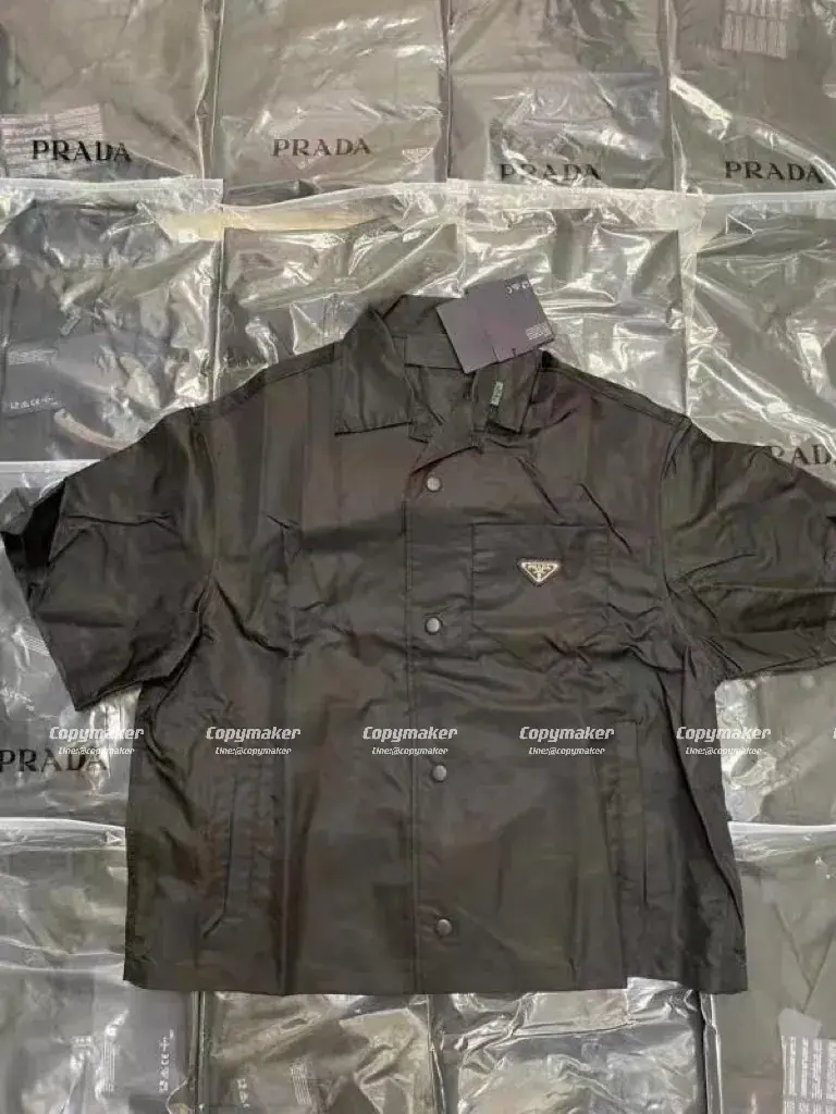 PRA 21SS Re-Nylon Short Bowling Shirt 再生尼龍 口袋 三角標 襯衫 短袖