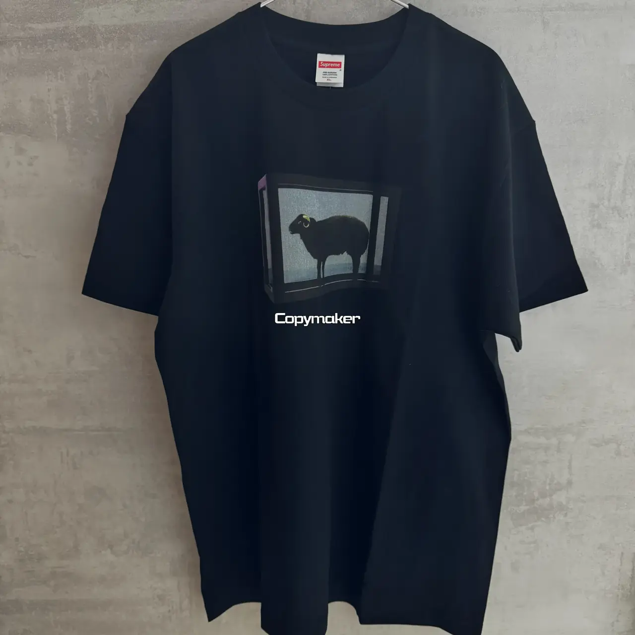 【618新品】Sup x Damien Hirst 25SS week 1 綿羊印花 短袖T恤 黑/白
