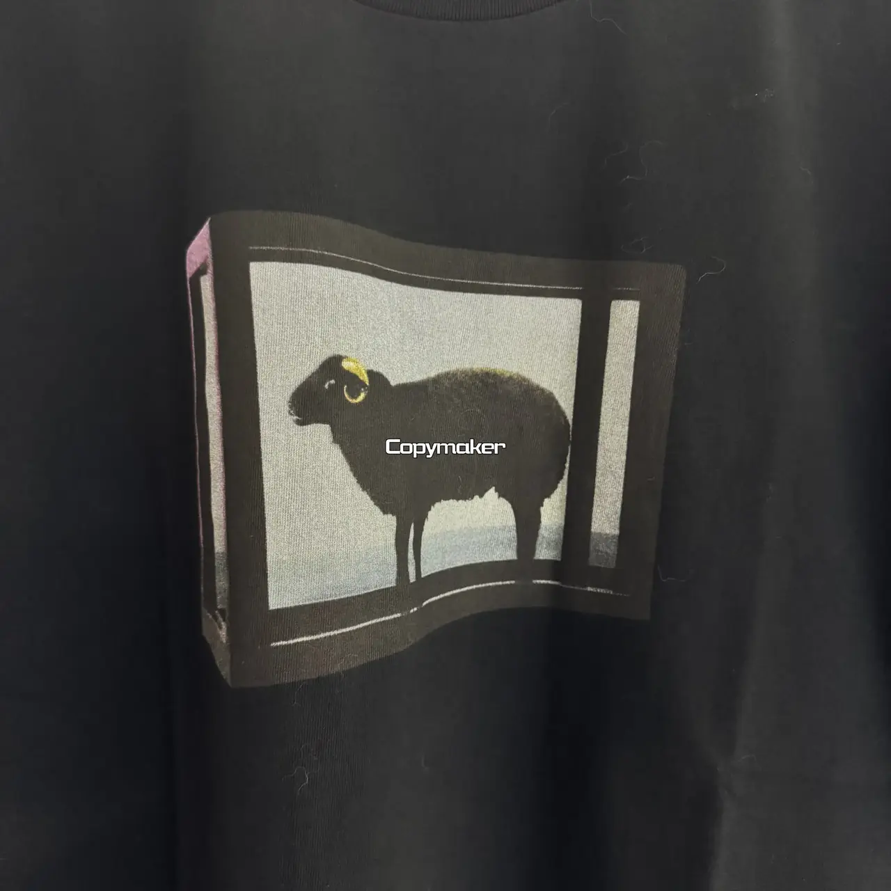 【618新品】Sup x Damien Hirst 25SS week 1 綿羊印花 短袖T恤 黑/白