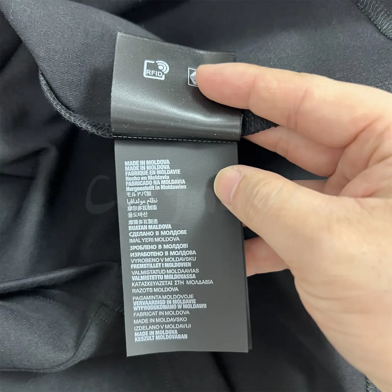 PRA 23FW 素色簡約 三角標小logo 鐵牌 高領長袖T恤 打底衫 內搭
