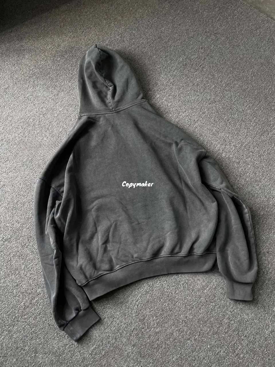 【現貨】巴黎 BLC 24FW Paris Tower Printed Hoodie 鐵塔做舊水洗 帽T連帽衛衣 黑灰