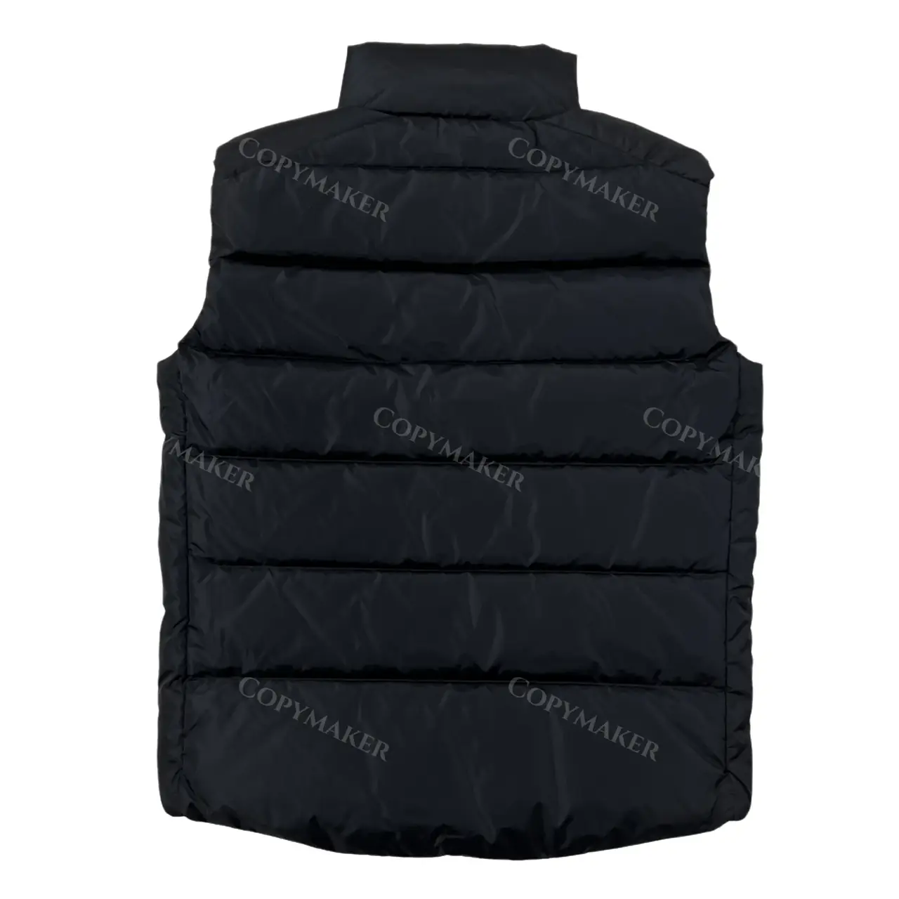 PRA 21SS 素色簡約 三角標小logo 白鴨絨羽絨背心馬甲