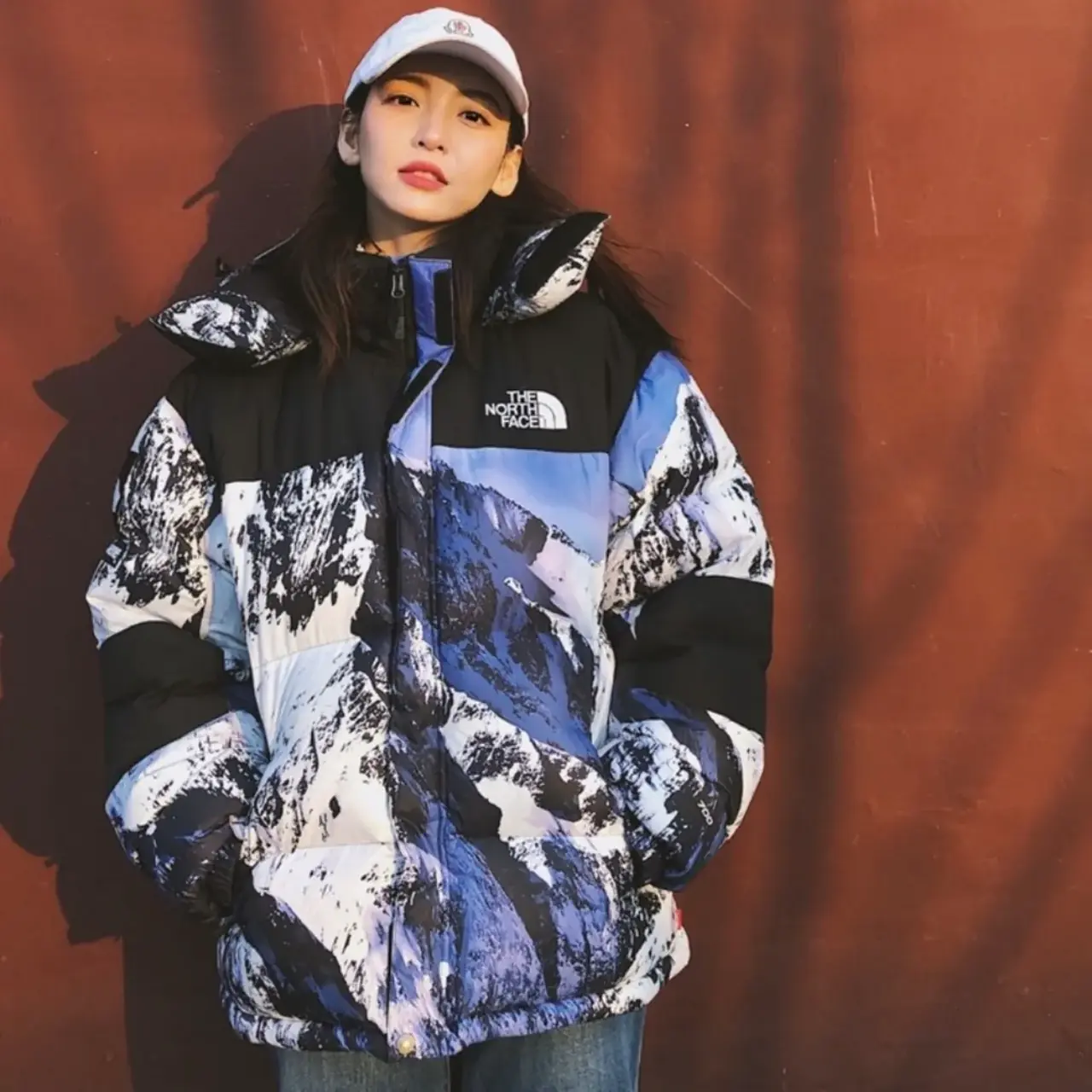 SUP x TNF 18SS 聯名 Mountain Parka 經典 雪山羽絨服 羽絨外套