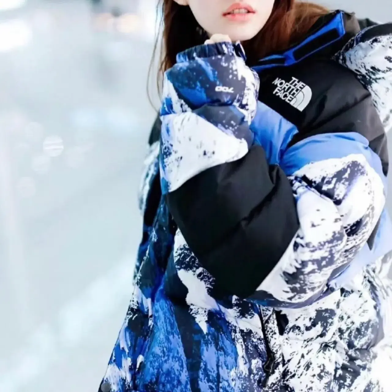 SUP x TNF 18SS 聯名 Mountain Parka 經典 雪山羽絨服 羽絨外套