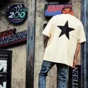 18SS FOG ESSENTIALS 副線 加州限定 五角星 短袖 T恤 FEAR OF GOD：圖片 2