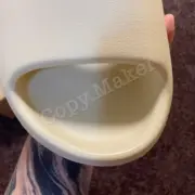 【現貨】YEEZY Slide “Bone” FZ5897 kanye west YZY 拖鞋 鞋子 休閒拖 踩屎感 磨砂骨白：圖片 7