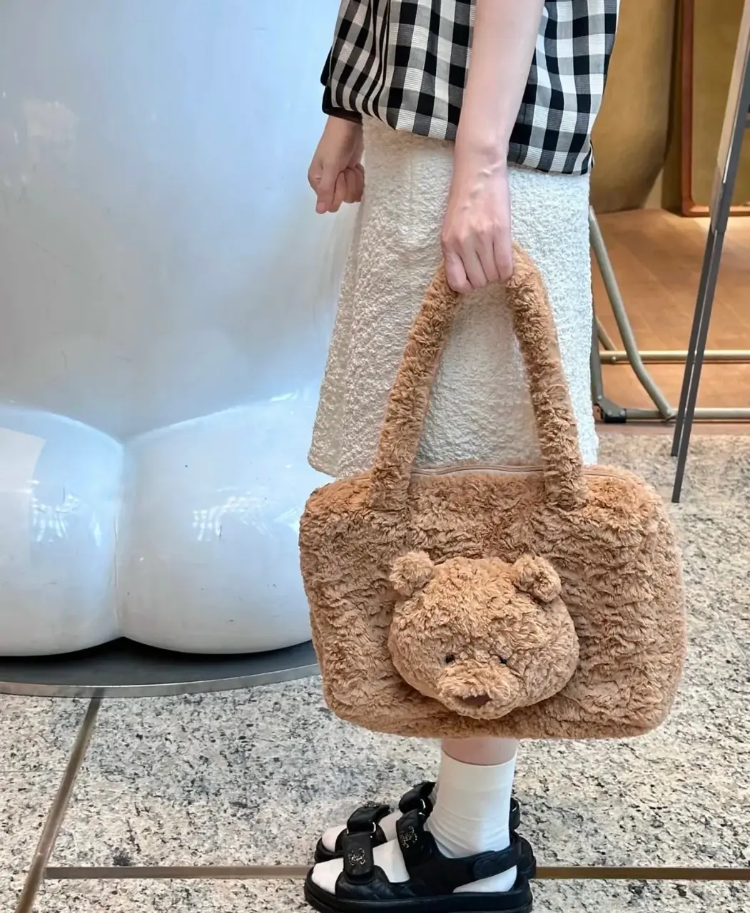 【現貨】【過驗】Jellycat 巴塞羅那熊系列 限定款 托特包側背包肩背包小熊包
