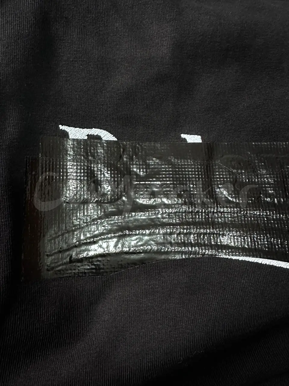 巴黎 BLC 23SS 膠帶 遮擋 遮蔽 可樂 波浪 刺繡 短袖T恤