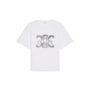 CELIN 23SS Oversized Triomphe T-shirt 復古凱旋門 印花 短袖T恤：圖片 2
