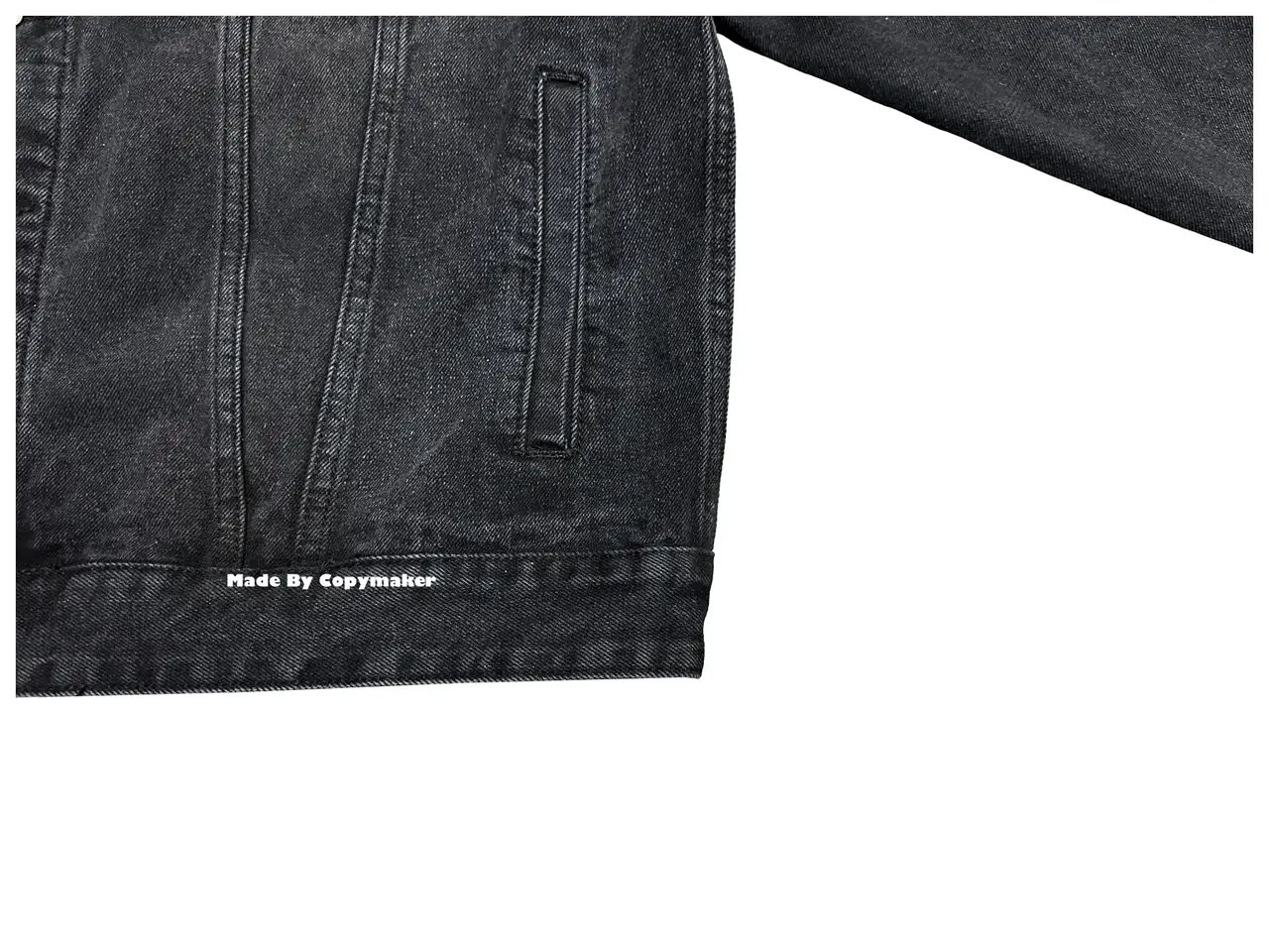 巴黎 BLC x AD 聯名 23SS 條紋 復古 牛仔外套 夾克 單寧