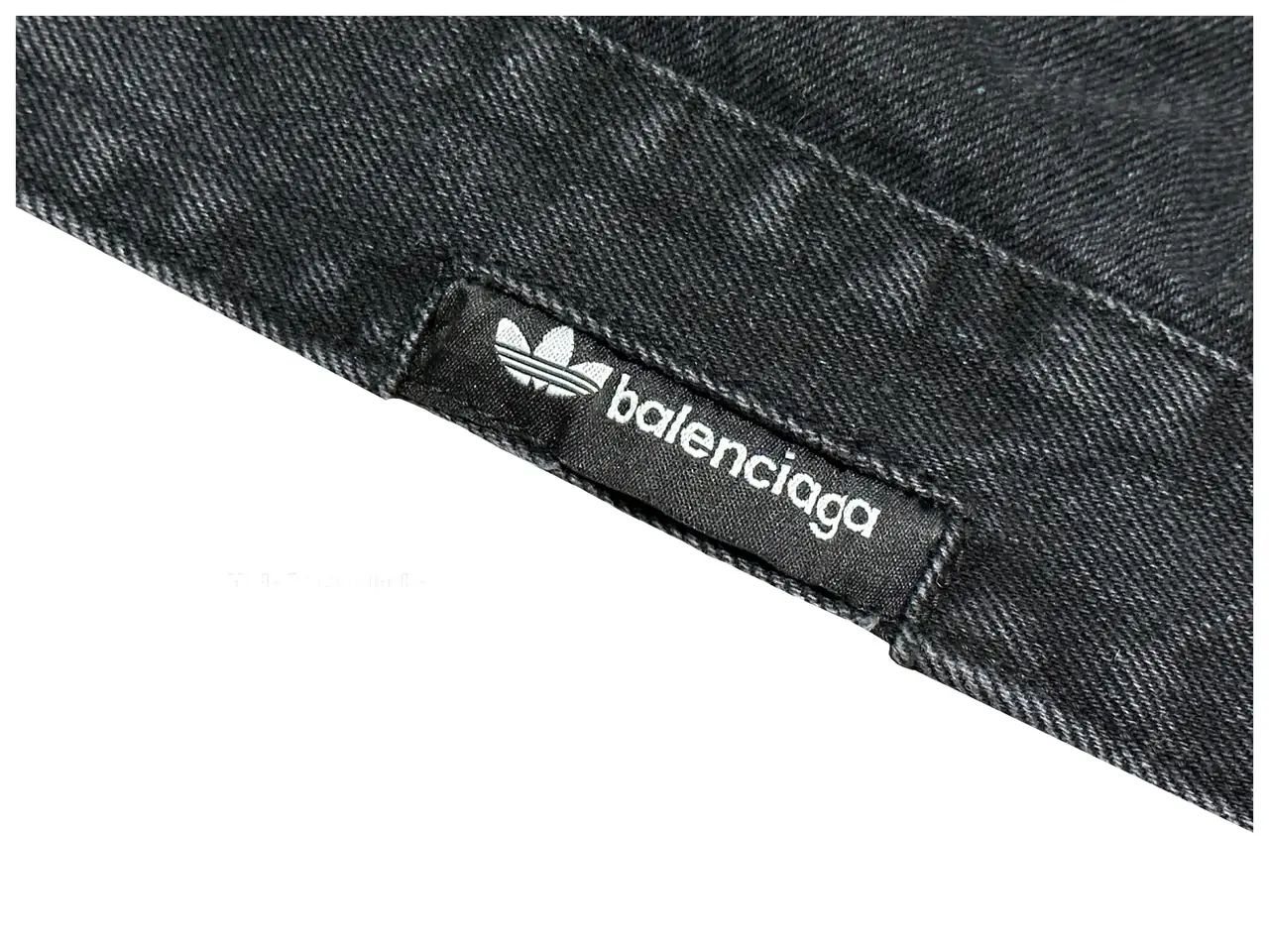 巴黎 BLC x AD 聯名 23SS 條紋 復古 牛仔外套 夾克 單寧