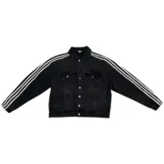 巴黎 BLC x AD 聯名 23SS 條紋 復古 牛仔外套 夾克 單寧：圖片 2