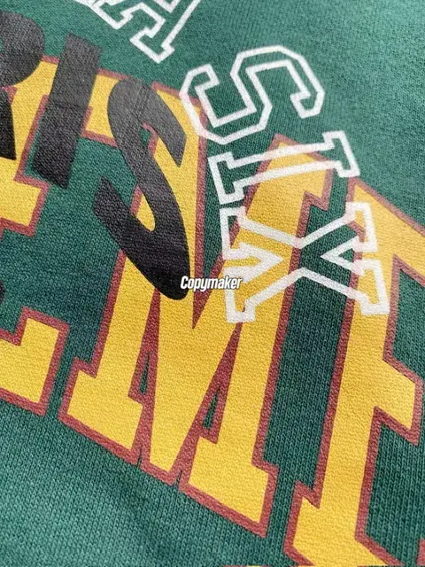 【預售】Sup x MM6 Maison Margiela SS25 聯名 火焰骷髏字母 拉鍊夾克連帽外套 黑色/綠色