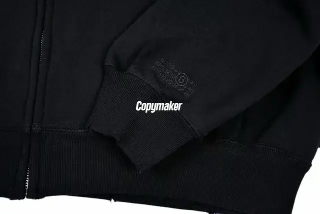 【預售】Sup x MM6 Maison Margiela SS25 聯名 火焰骷髏字母 拉鍊夾克連帽外套 黑色/綠色