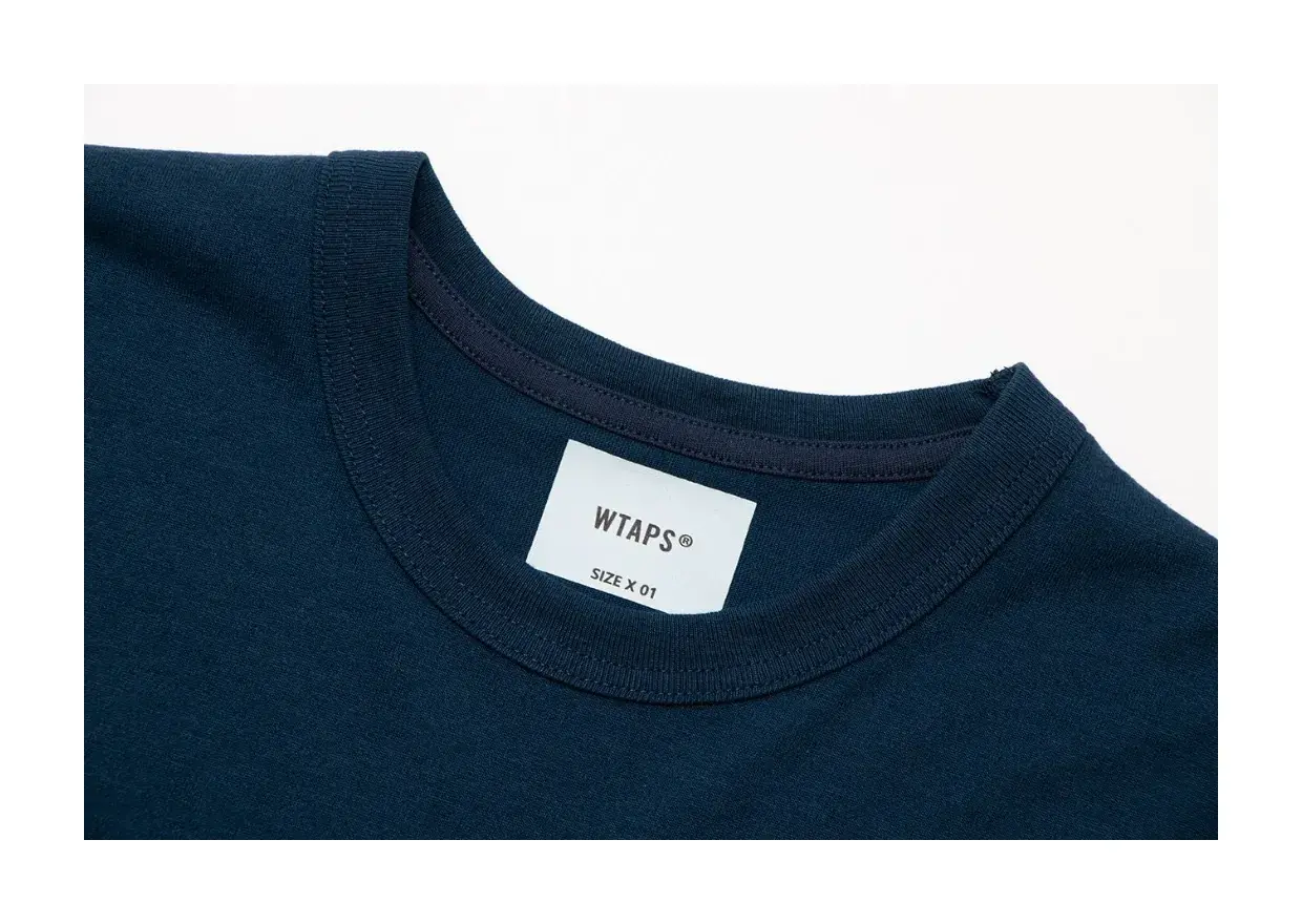 WTAPS 23SS STENCIL WTVUA 後背字母 刺繡印花 短袖T恤 寬鬆廓形