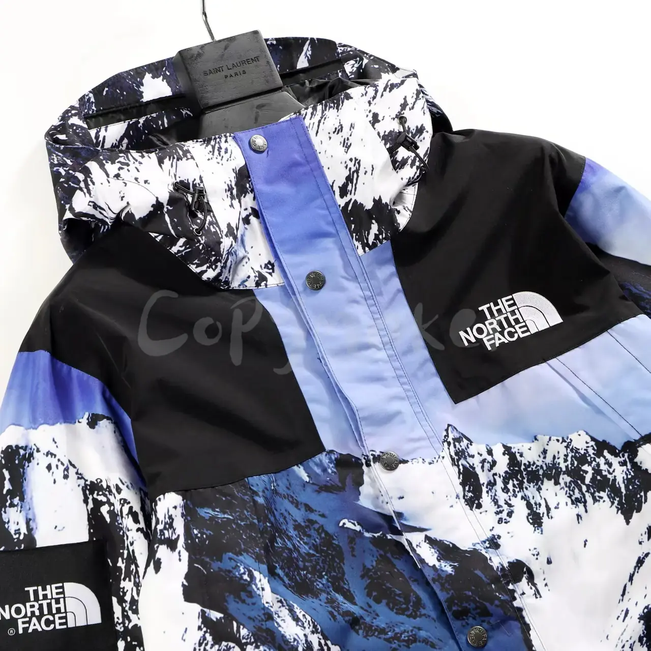 SUP x TNF 18SS 聯名 Mountain Parka 經典 雪山衝鋒衣 風衣外套