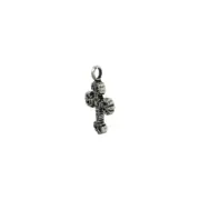 【現貨】Chrome Hearts 經典款 火焰十字架 項鍊吊墜 CH克羅心 白銅/925純銀 小號
