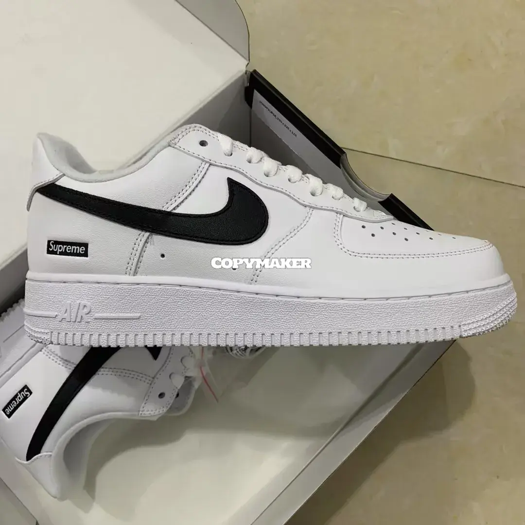 【預售】SUP x Air Force 1 限定款 聯名 AF1 空軍 休閒鞋板鞋運動鞋 白黑