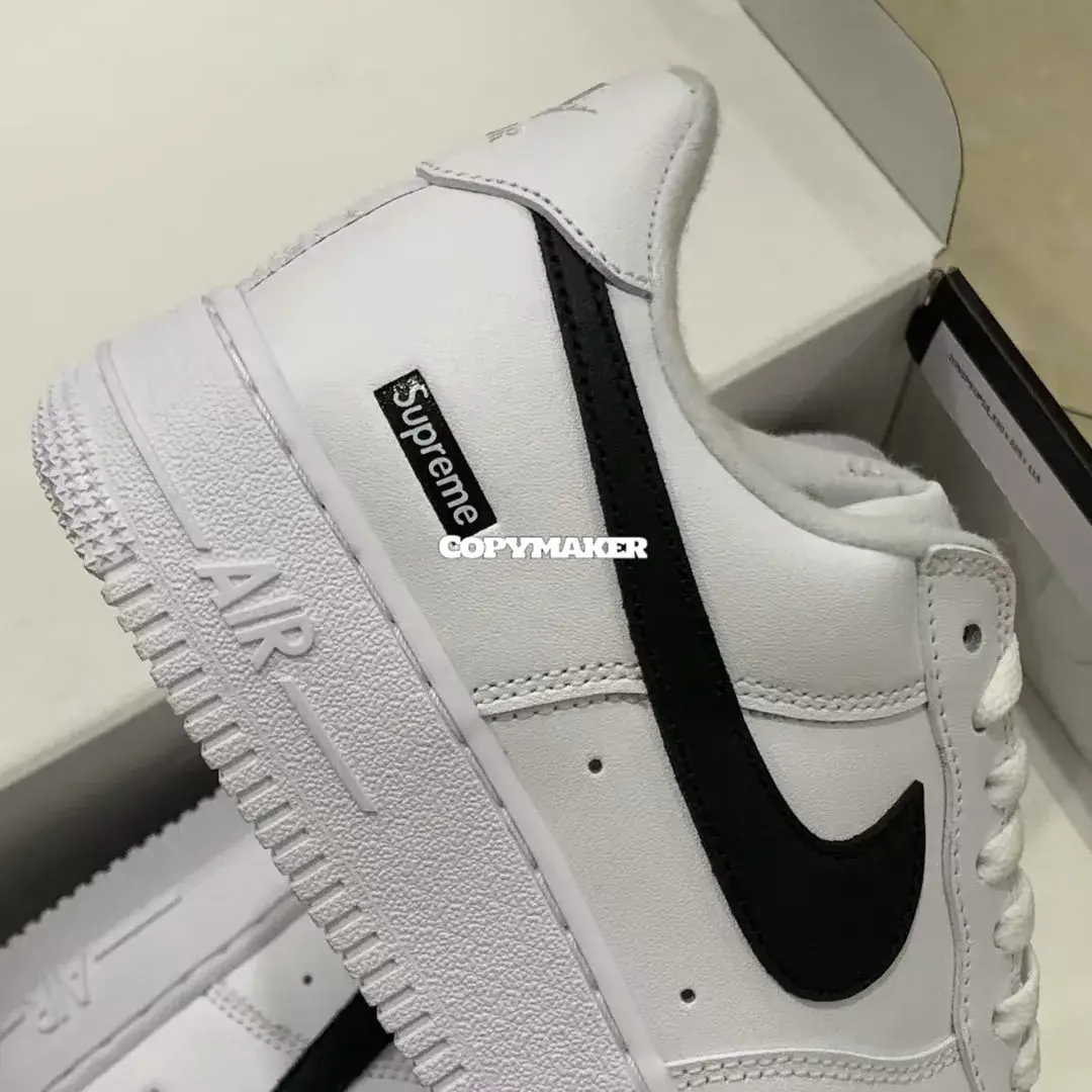 【預售】SUP x Air Force 1 限定款 聯名 AF1 空軍 休閒鞋板鞋運動鞋 白黑