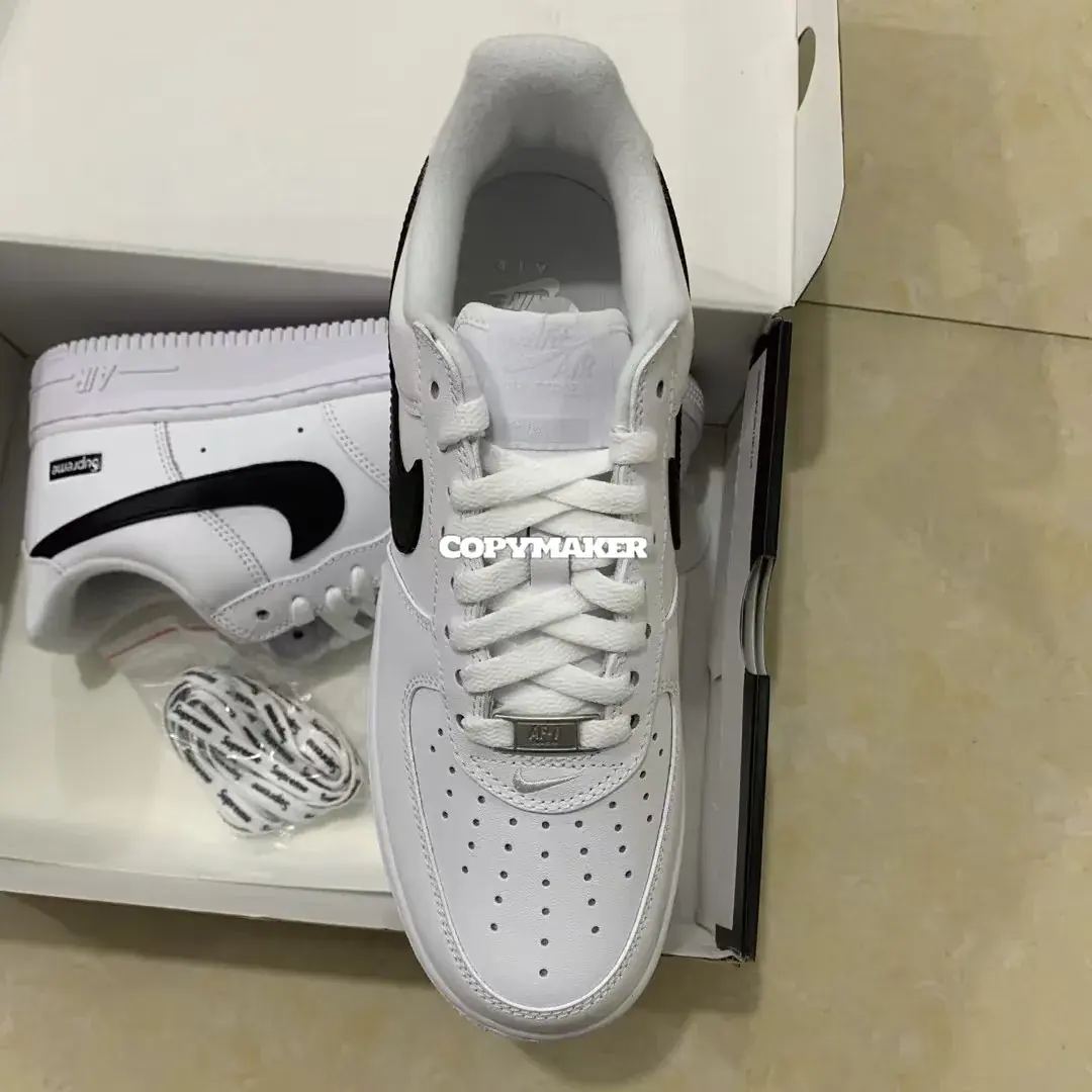 【預售】SUP x Air Force 1 限定款 聯名 AF1 空軍 休閒鞋板鞋運動鞋 白黑