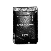 巴黎 BLC 23FW Cash Magnet系列 磁吸 LOGO 小牛皮 卡套 卡夾 卡包 五色