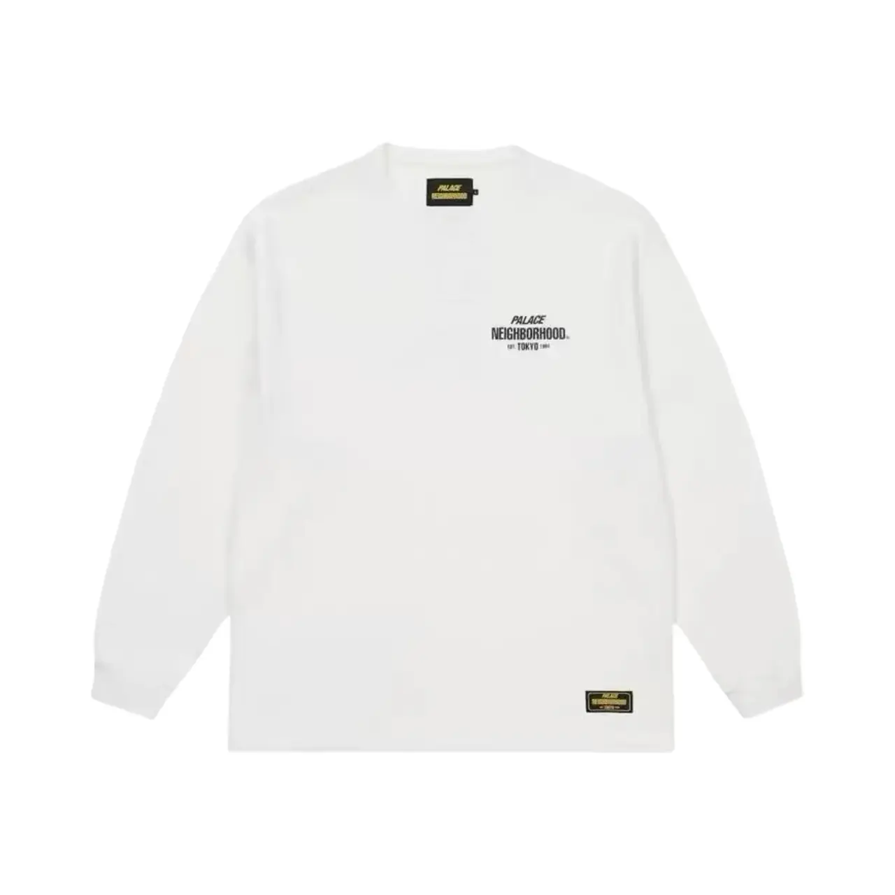 【預售】【雙11新品】NEIGHBORHOOD x PALACE 25AW 聯名 華夫格字母logo 長袖T恤衛衣 NBHD