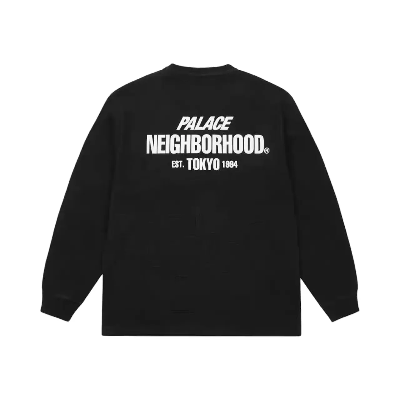 【預售】【雙11新品】NEIGHBORHOOD x PALACE 25AW 聯名 華夫格字母logo 長袖T恤衛衣 NBHD