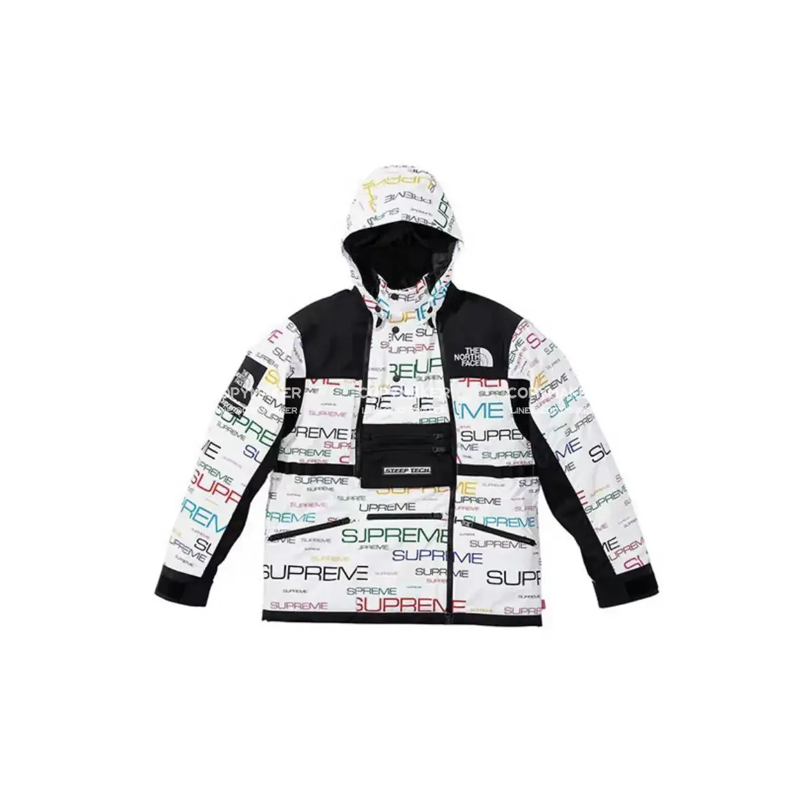 SUP 21FW week 9 x TNF 聯名 Steep Tech Apogee Jacket 衝鋒衣 風衣 外套 三色