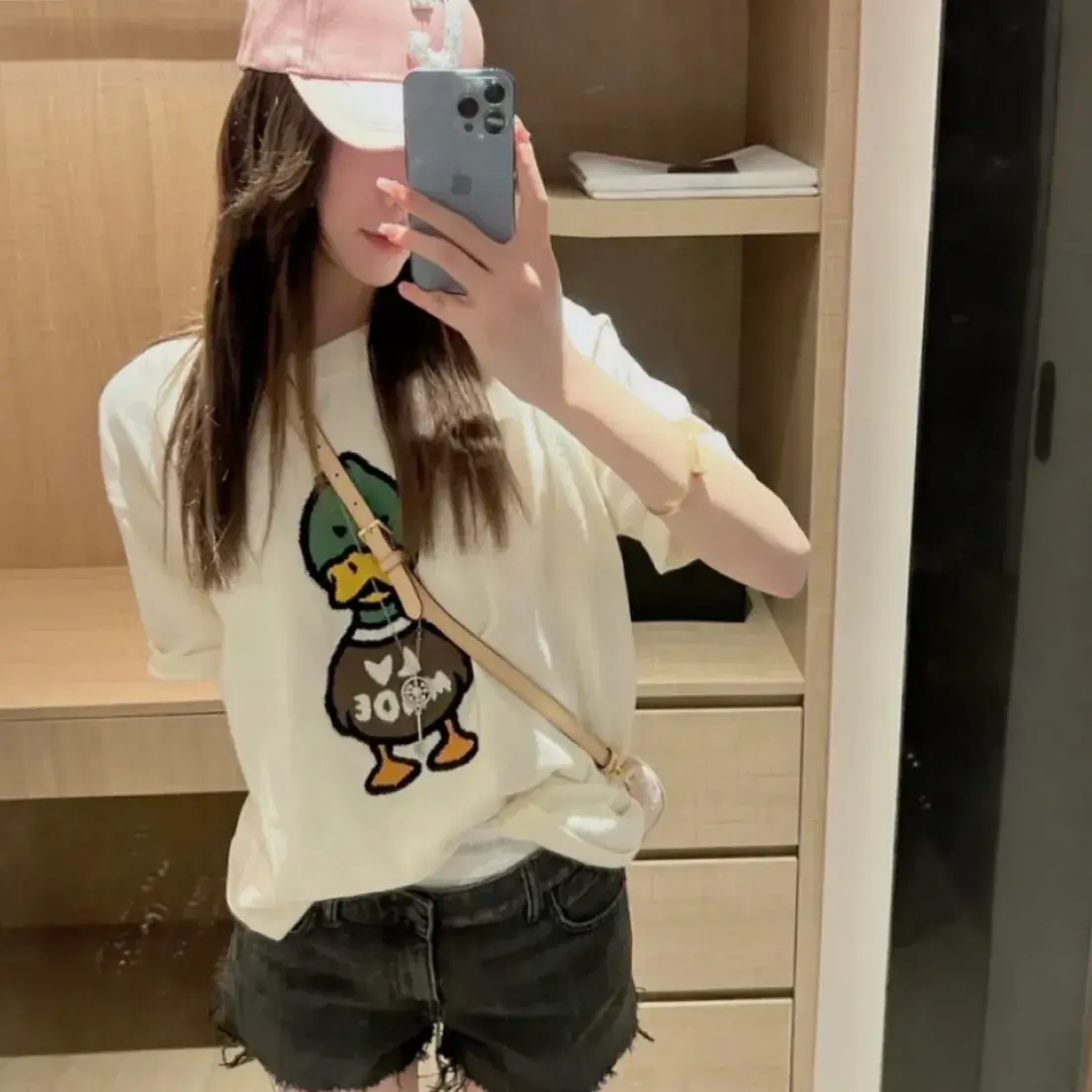 【現貨】1V x NIGO2 22SS 聯名款 綠頭鴨鴨子 短袖 T恤毛衣短袖針織