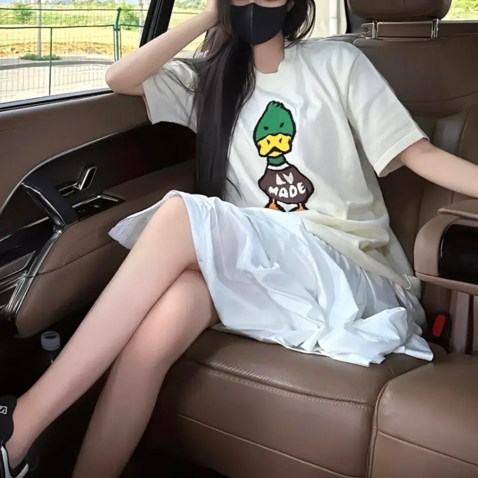 【現貨】1V x NIGO2 22SS 聯名款 綠頭鴨鴨子 短袖 T恤毛衣短袖針織