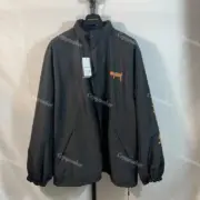 巴黎 BLC 22FW Metallica 火焰金屬搖滾樂隊 連帽風衣夾克衝鋒衣：圖片 5
