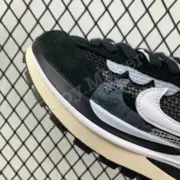 Sacai VaporWaffle 3.0 "Black and White" 薩卡 三代 黑白 解構 運動鞋 休閒鞋：圖片 4