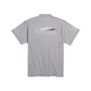 巴黎 BLC 24SS AI GENERATED T-SHIRT AI設計秀款 小破壞印花 短袖T恤