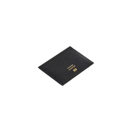【現貨】【福利回饋】 巴黎 BLC 24SS Passport系列 燙金徽章 真皮 卡套卡包卡夾小包 牛皮 黑色